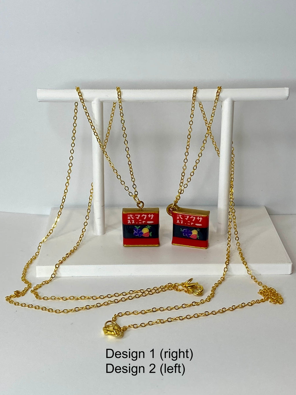 Candy Tin Earrings and Necklace