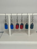 Video Game Hand Grenade Earrings