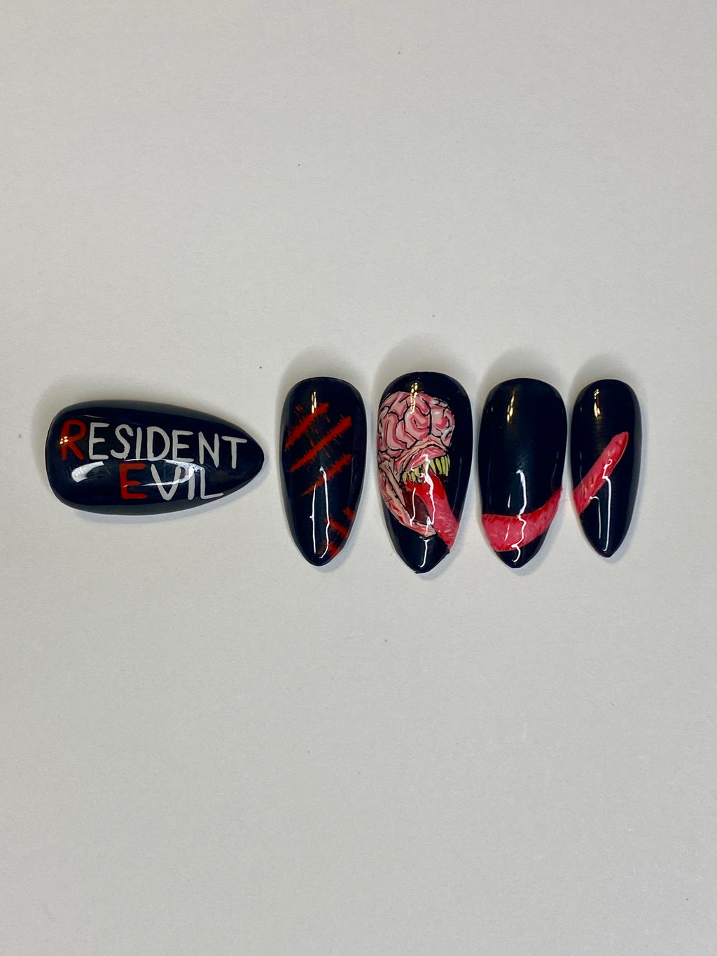 Brain Monster Press-On Nails